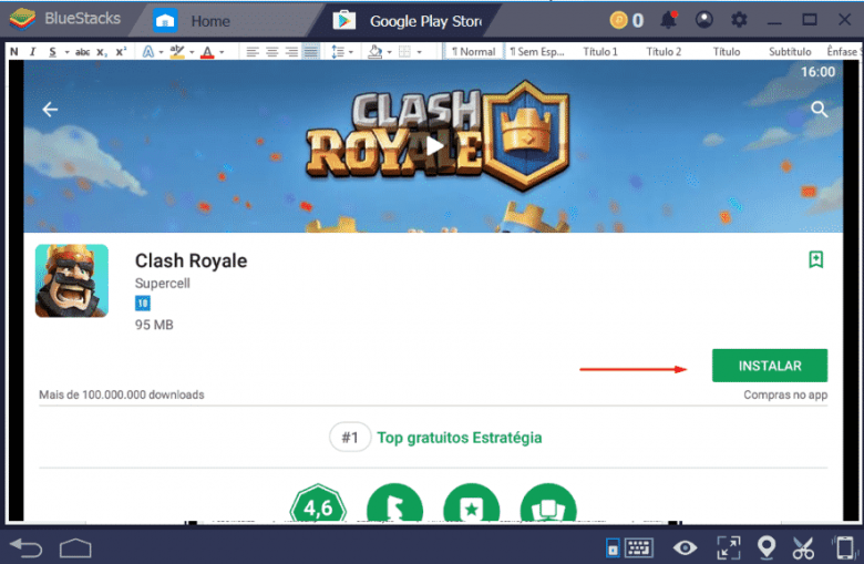 download clash royale pc bluestacks
